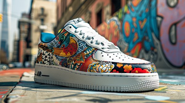 Personnalisez vos sneakers avec custom Air Force 1 uniques